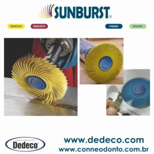 Radial Discs 3″ Sunburst